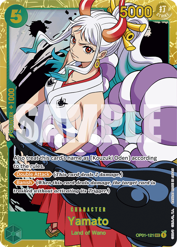Yamato One Piece card