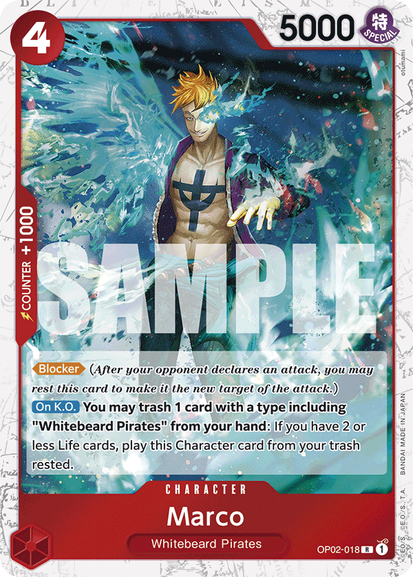 Marco One Piece card