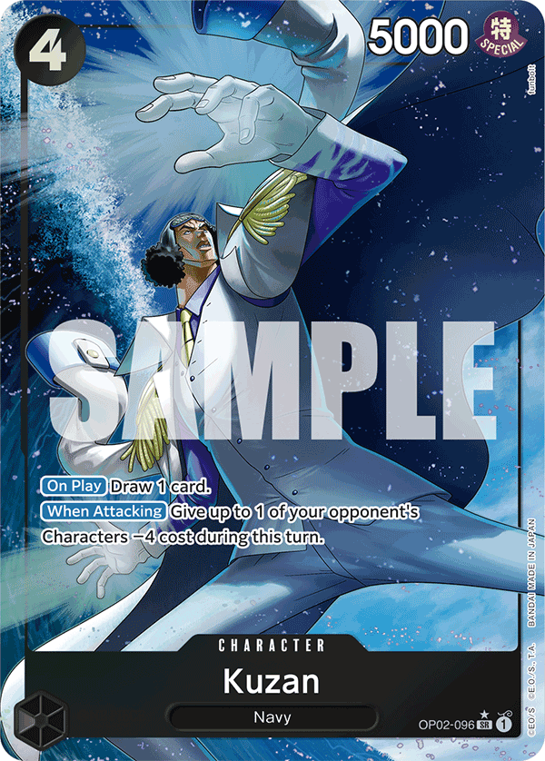 Kuzan One Piece card