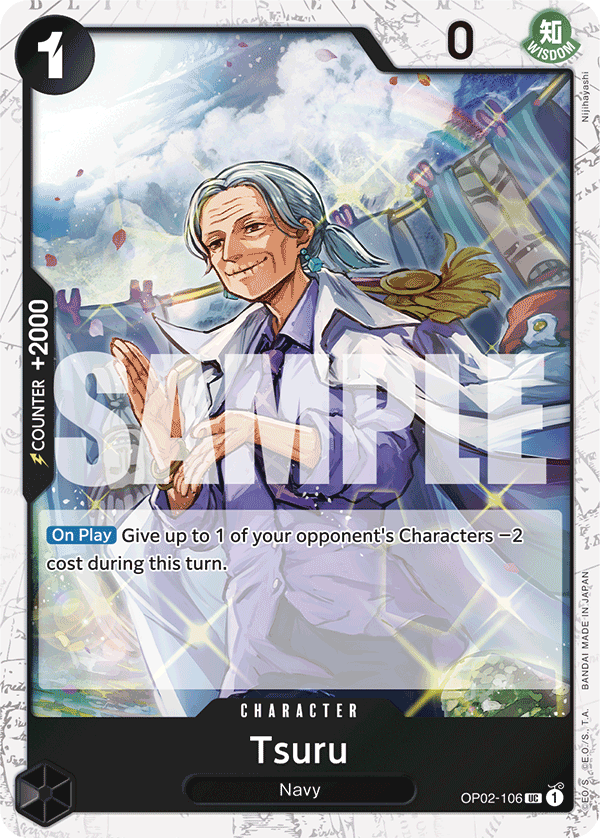 Tsuru One Piece card