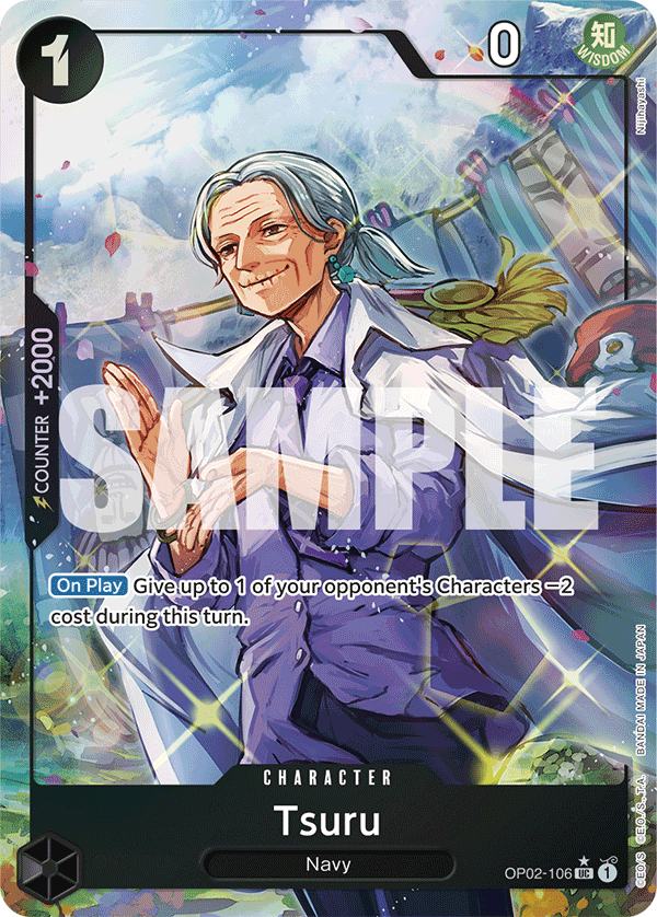 Tsuru One Piece card