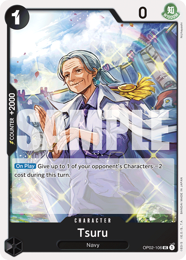 Tsuru One Piece card