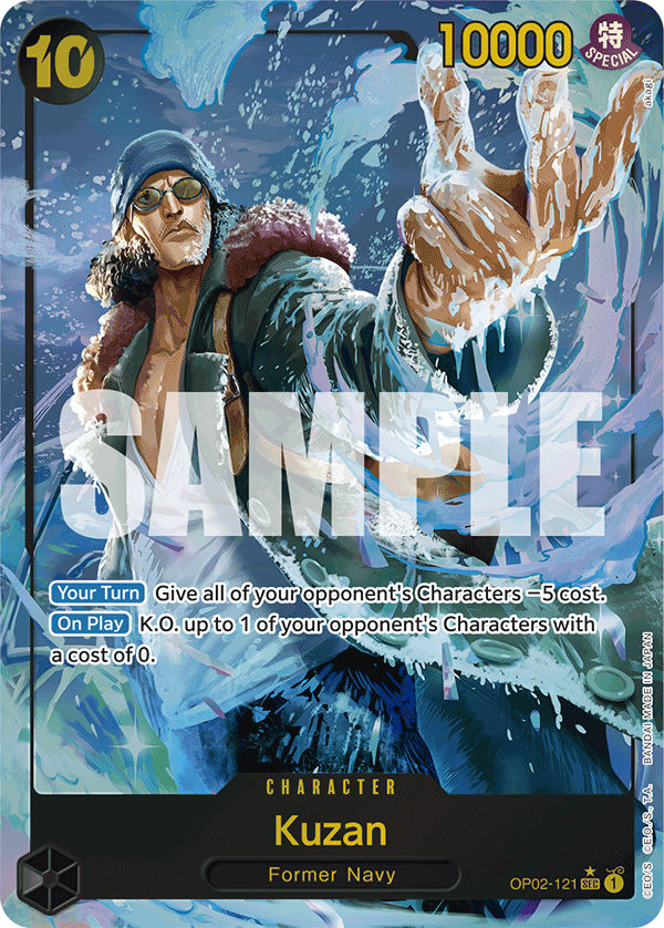 Kuzan One Piece card