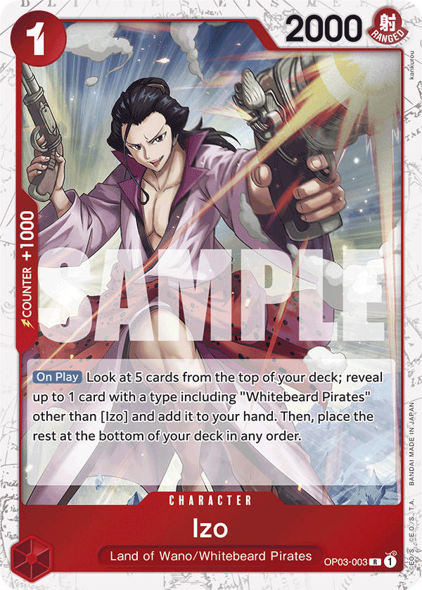 Izo One Piece card