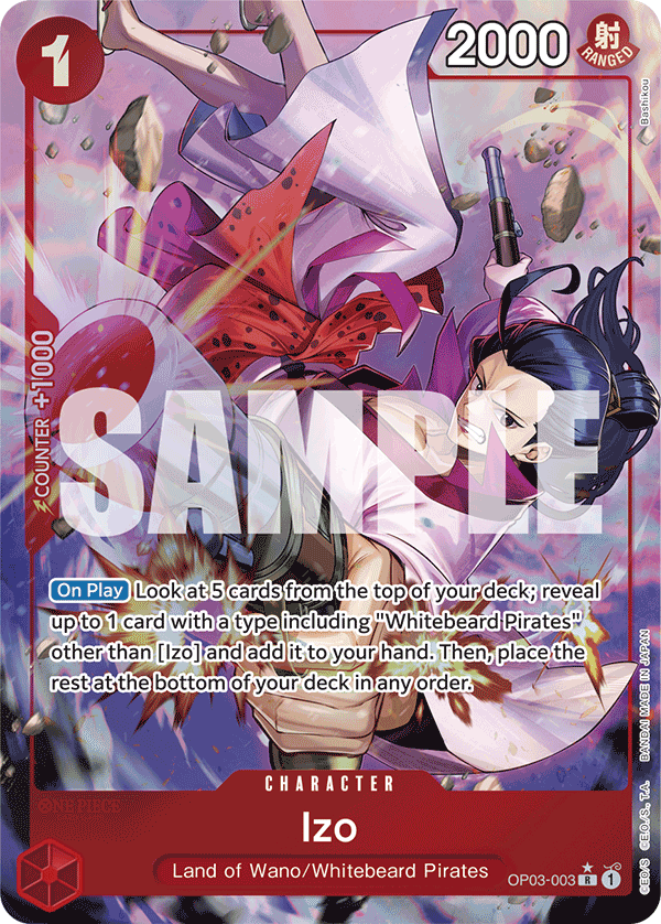 Izo One Piece card