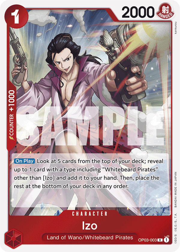 Izo One Piece card