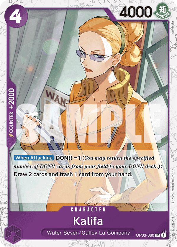 Kalifa One Piece card