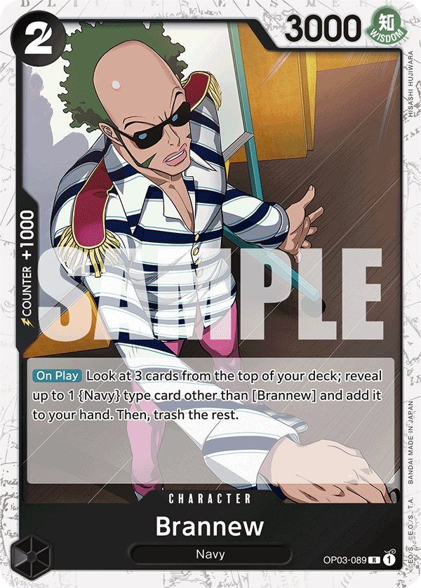 Brannew One Piece card