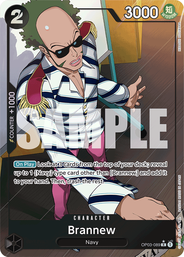 Brannew One Piece card