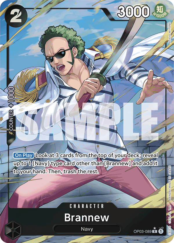 Brannew One Piece card