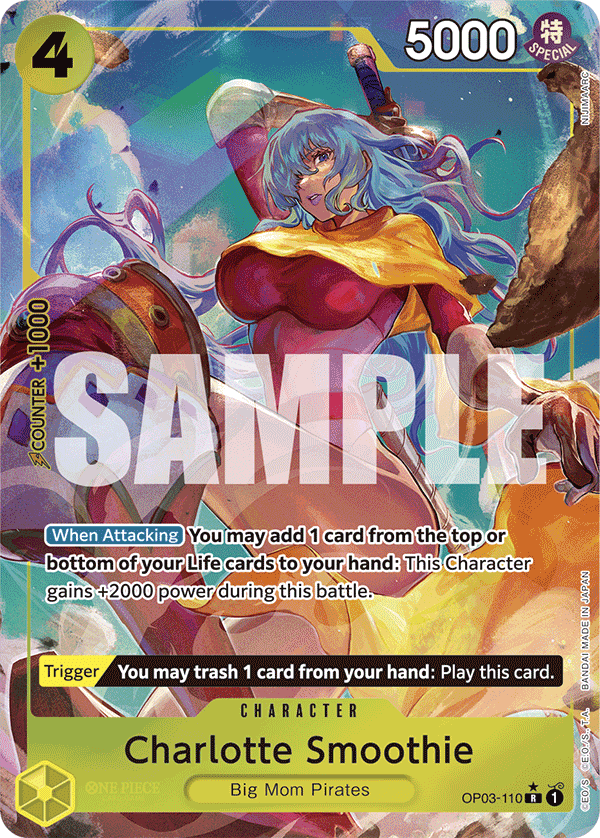 Charlotte Smoothie One Piece card