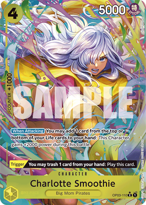 Charlotte Smoothie One Piece card
