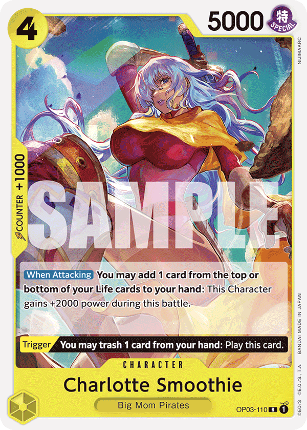 Charlotte Smoothie One Piece card