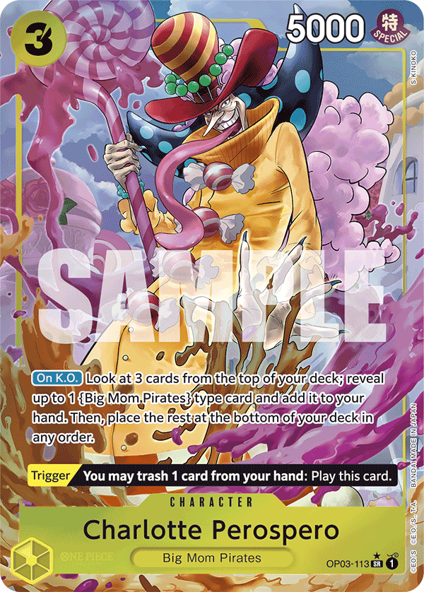 Charlotte Perospero One Piece card