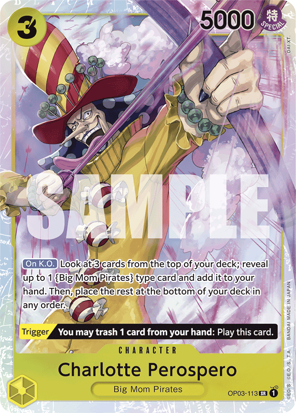 Charlotte Perospero One Piece card