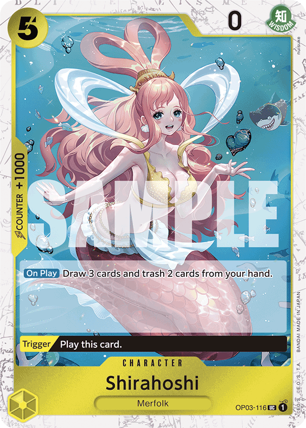 Shirahoshi One Piece card