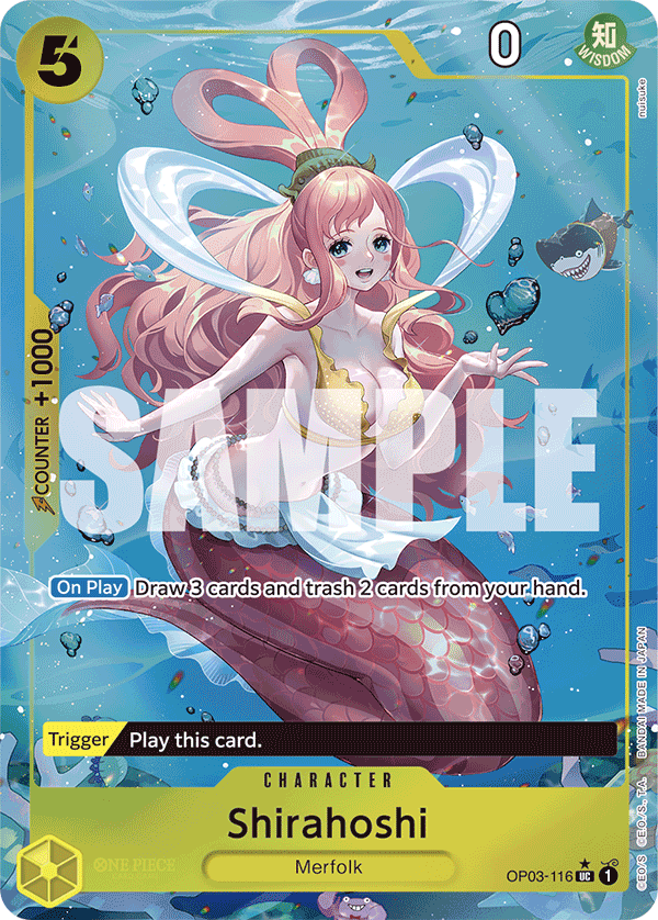 Shirahoshi One Piece card