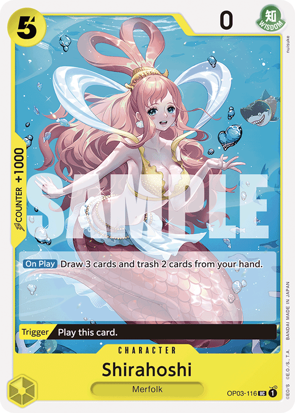 Shirahoshi One Piece card