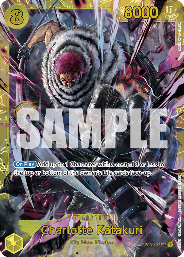 Charlotte Katakuri One Piece card