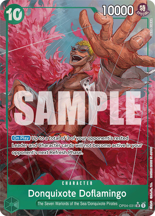 Donquixote Doflamingo One Piece card