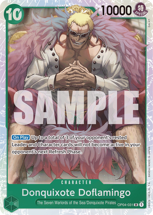 Donquixote Doflamingo One Piece card