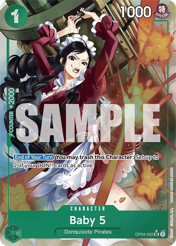 Baby 5 One Piece card