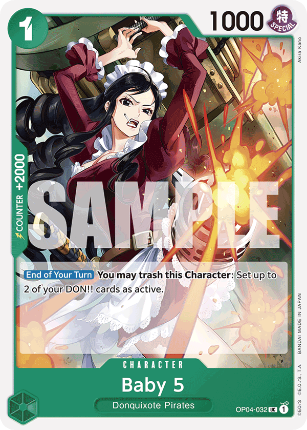 Baby 5 One Piece card