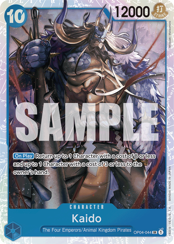 Kaido One Piece card