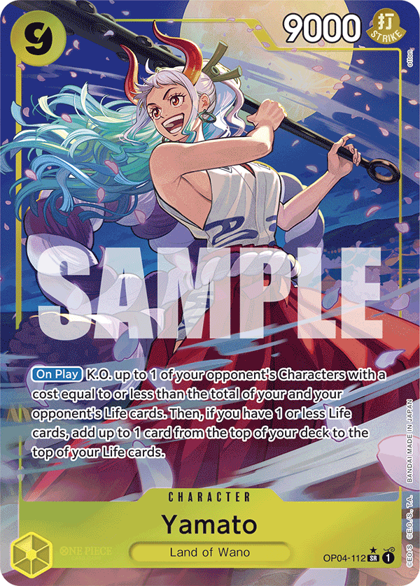 Yamato One Piece card