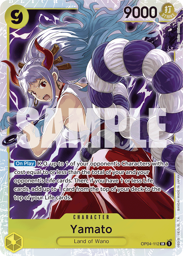 Yamato One Piece card