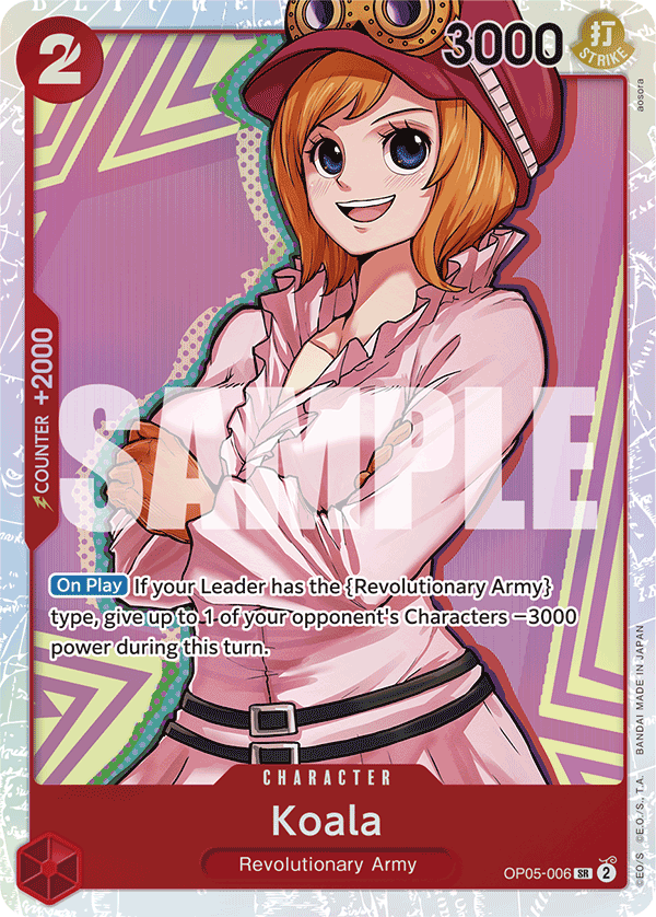 Koala One Piece card