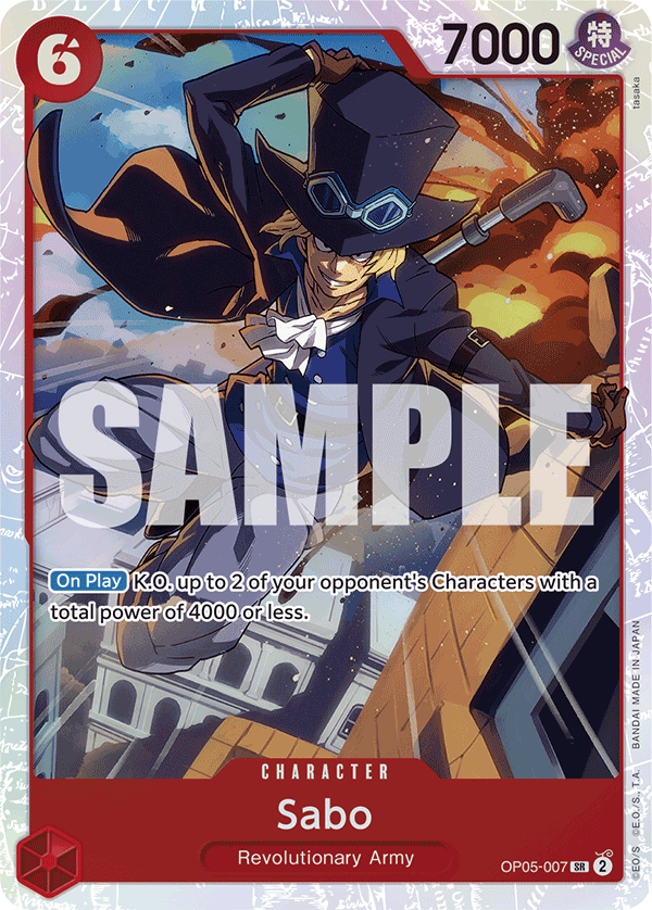 Sabo One Piece card