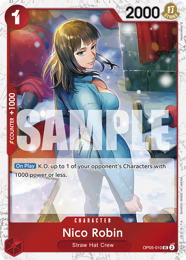 Nico Robin One Piece card