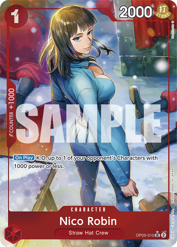 Nico Robin One Piece card