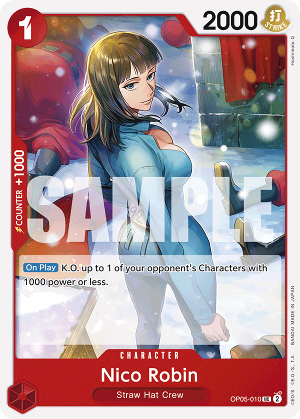 Nico Robin One Piece card