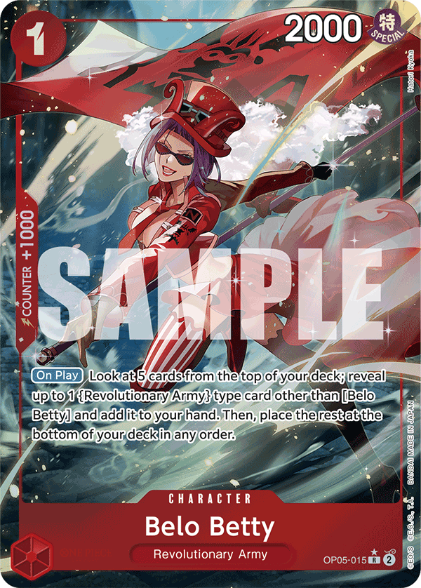 Belo Betty One Piece card