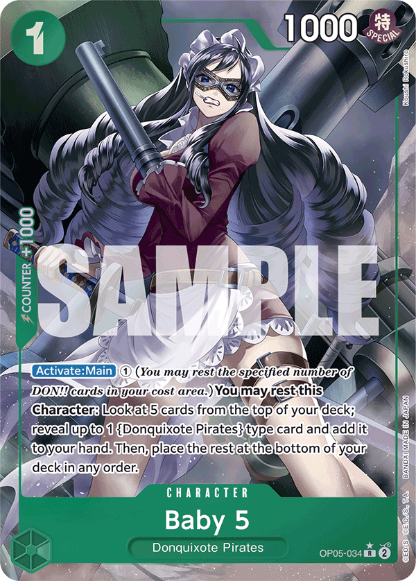 Baby 5 One Piece card