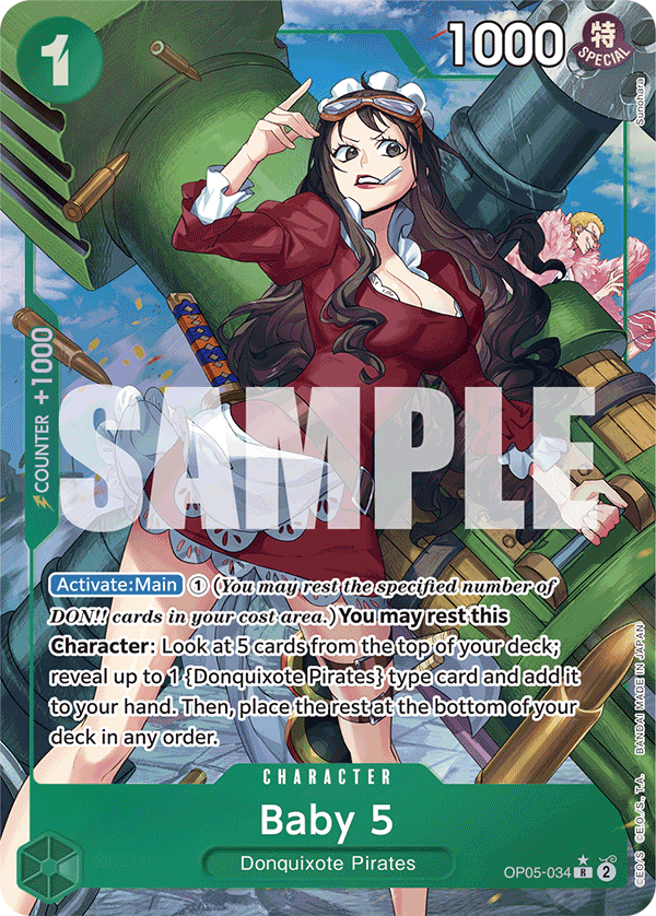 Baby 5 One Piece card