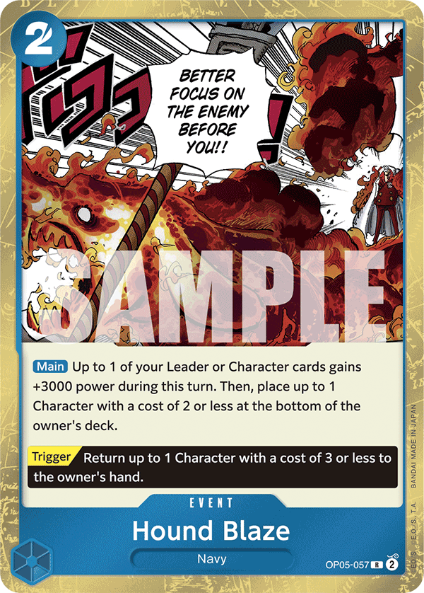 Hound Blaze One Piece card