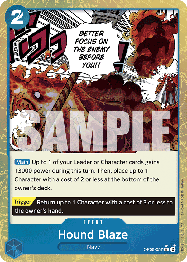 Hound Blaze One Piece card