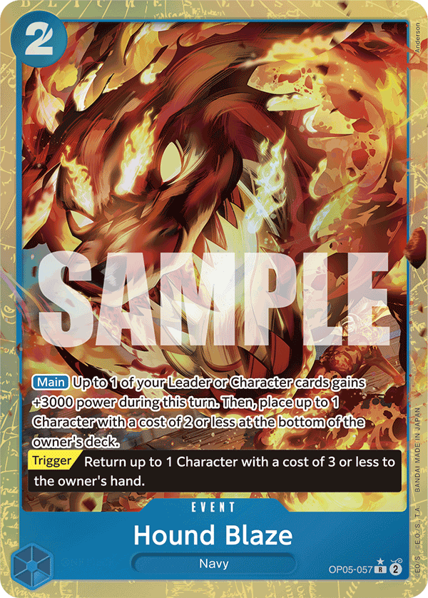 Hound Blaze One Piece card