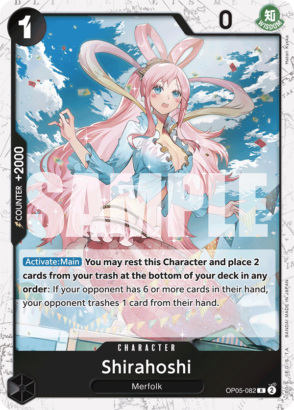 Shirahoshi One Piece card