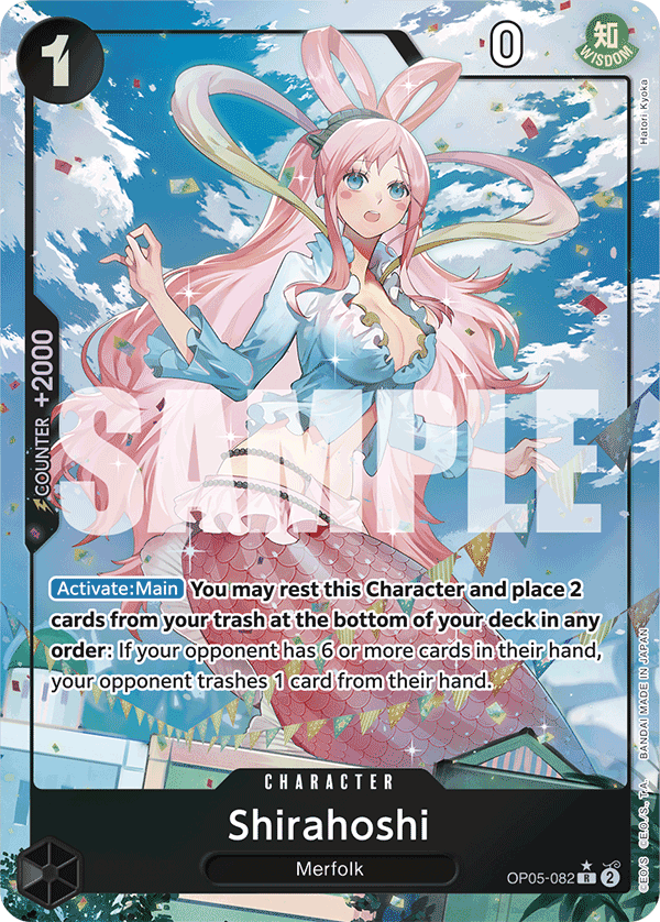 Shirahoshi One Piece card