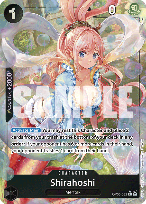 Shirahoshi One Piece card