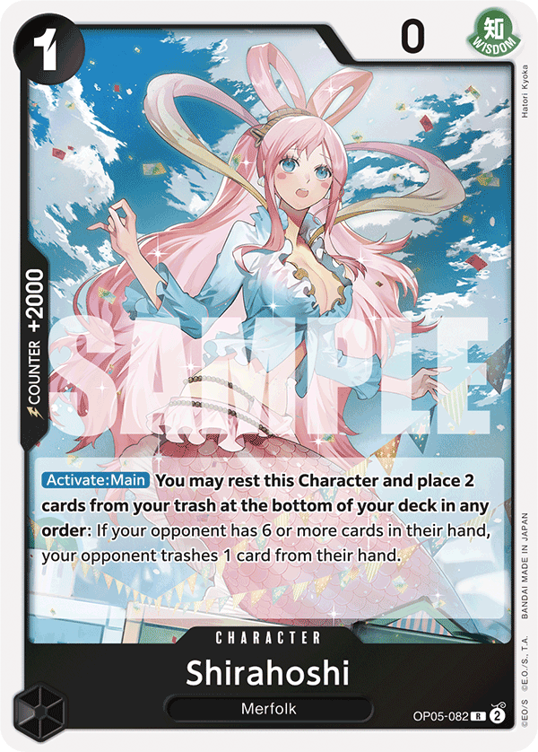 Shirahoshi One Piece card