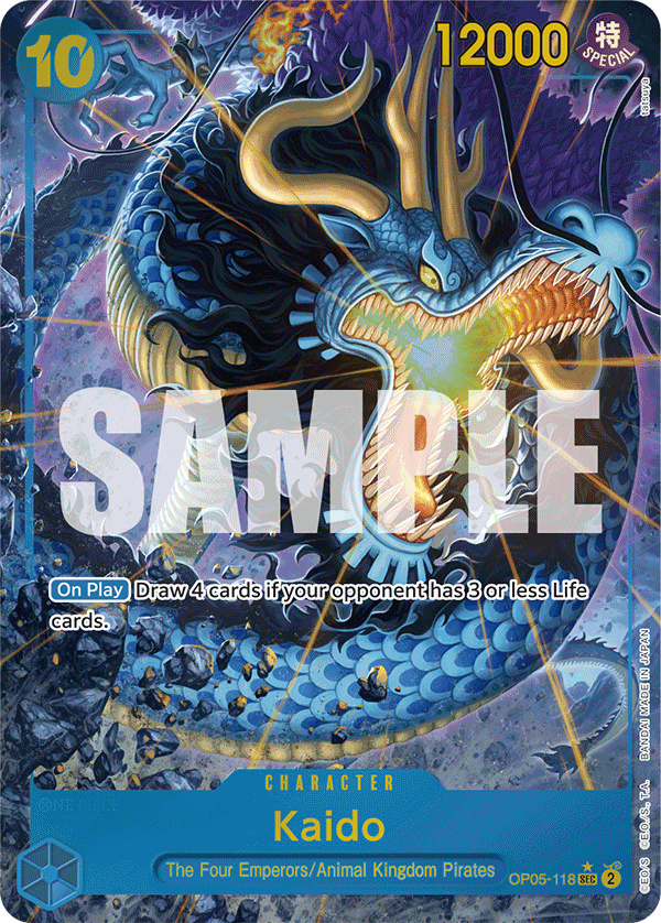 Kaido One Piece card