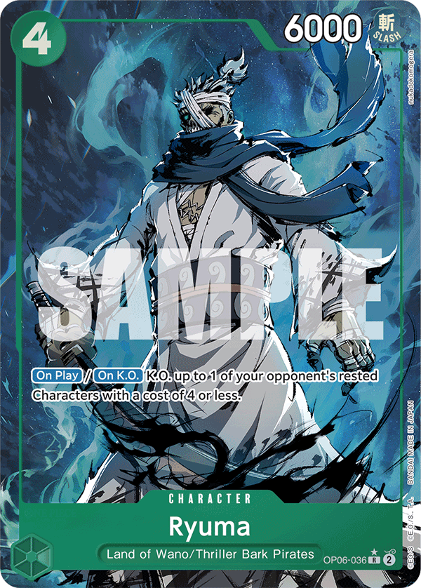 Ryuma One Piece card
