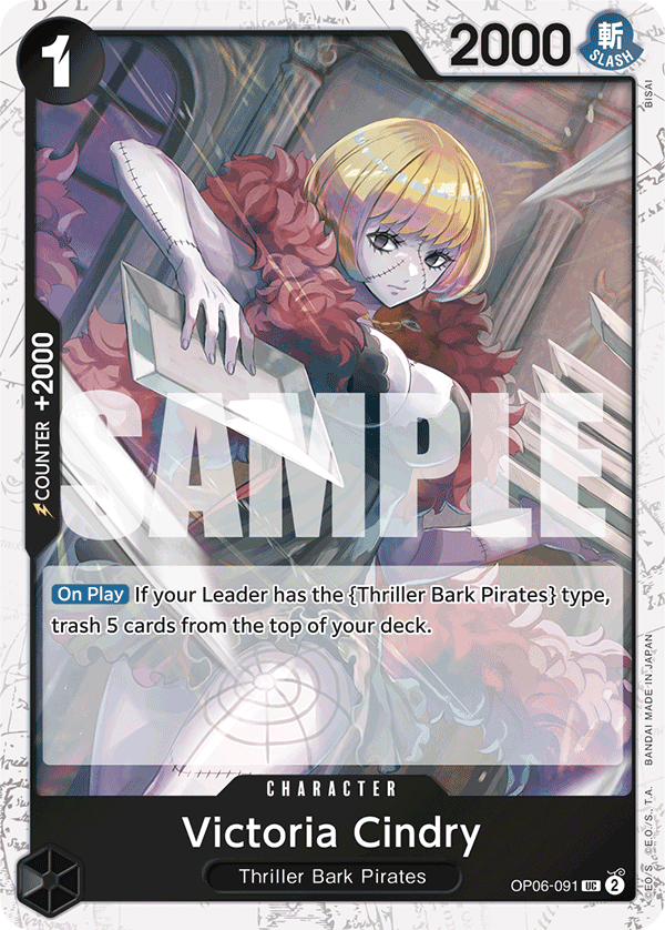 Victoria Cindry One Piece card