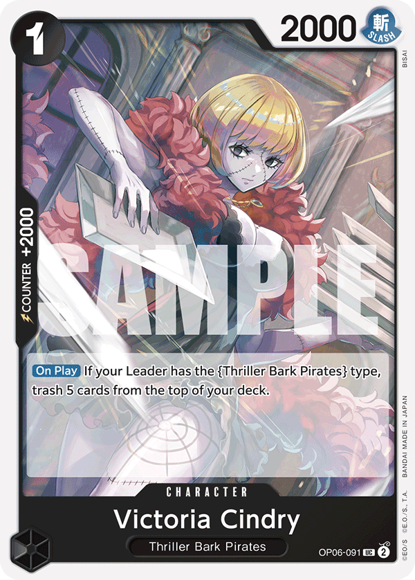 Victoria Cindry One Piece card