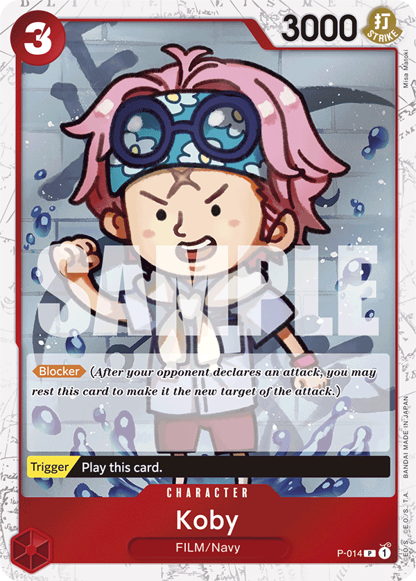 Koby One Piece card